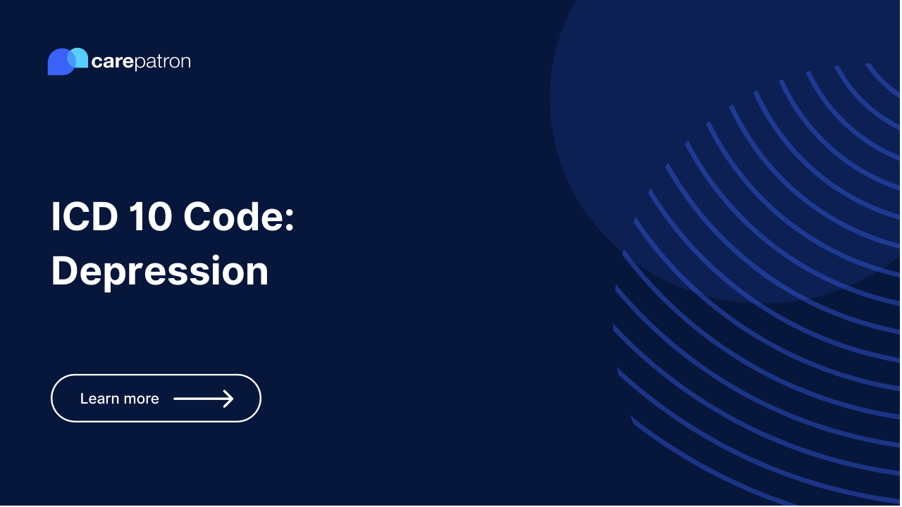 Depression ICD-10-CM Codes | 2023