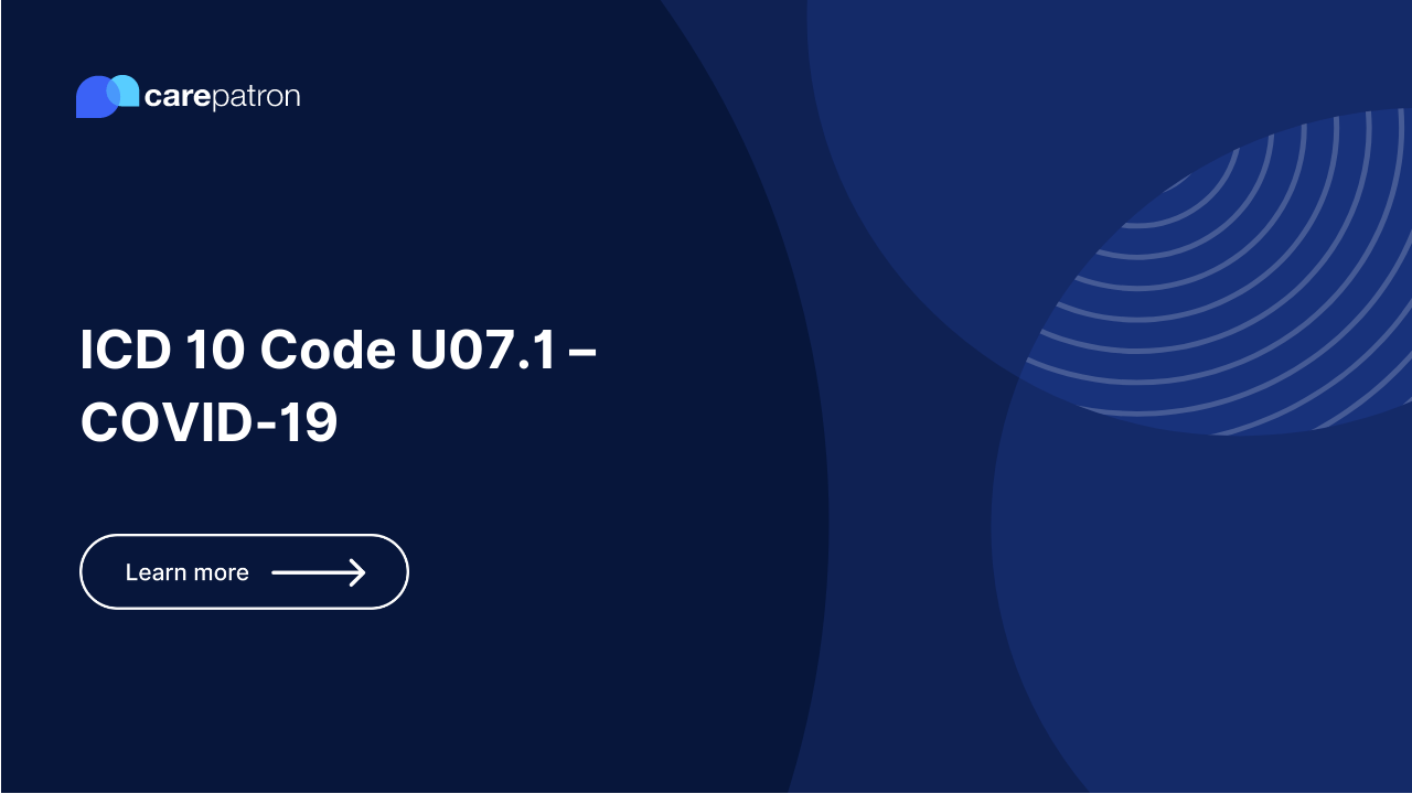U07.1 – COVID-19