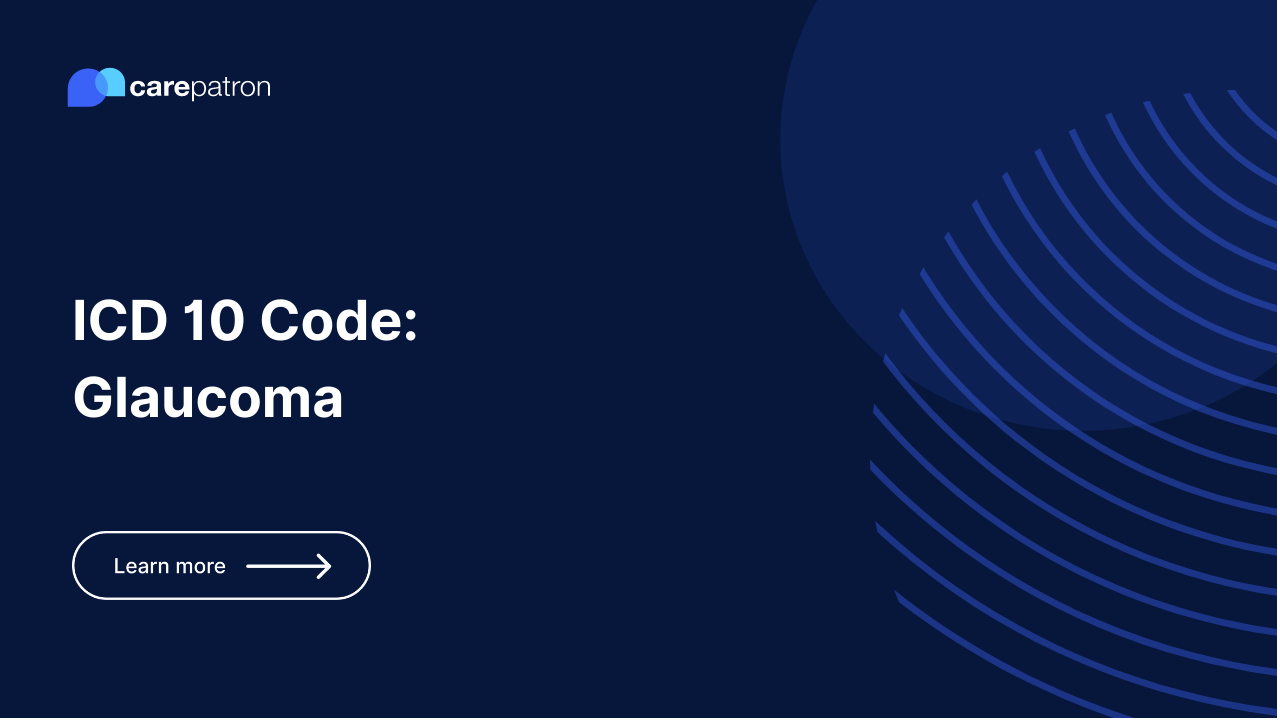 Glaucoma ICD-10-CM Codes