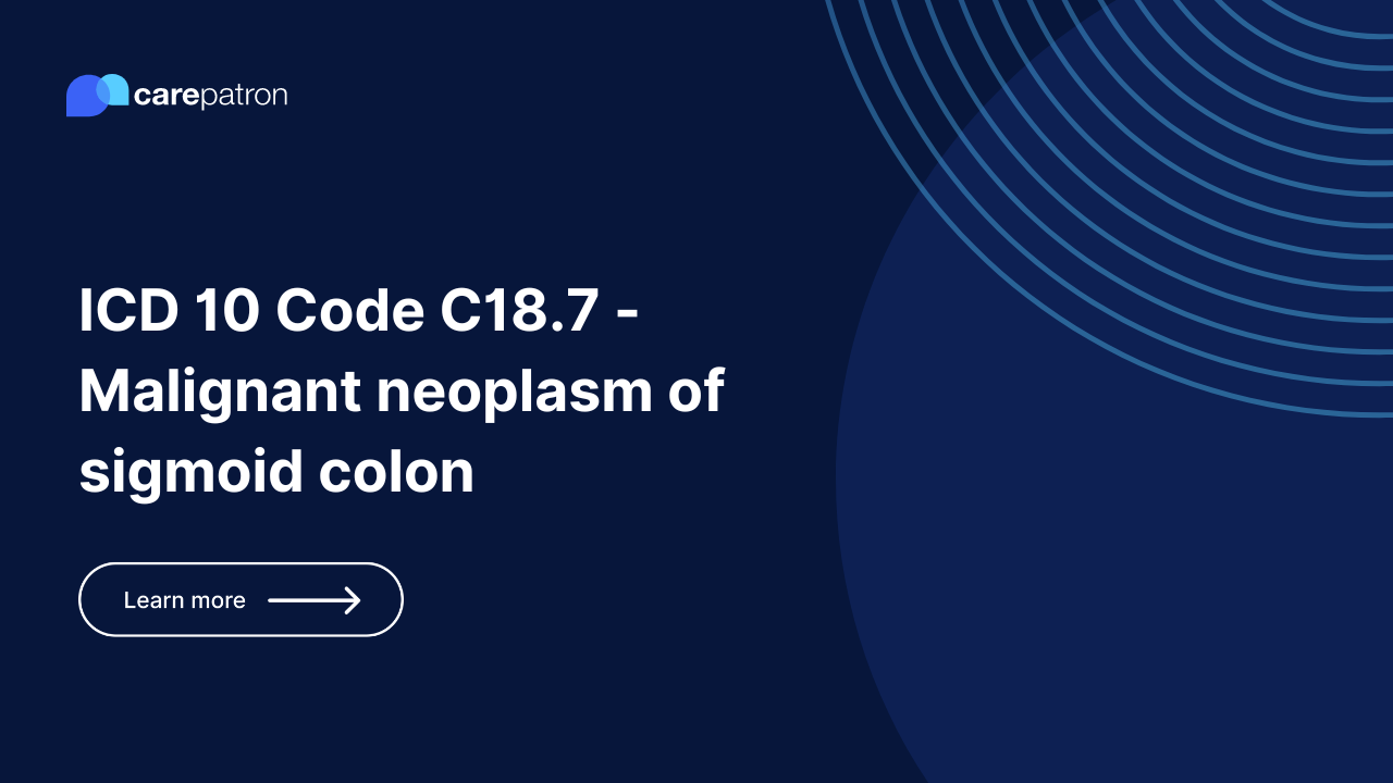 C18.7 – Malignant neoplasm of sigmoid colon | ICD-10-CM