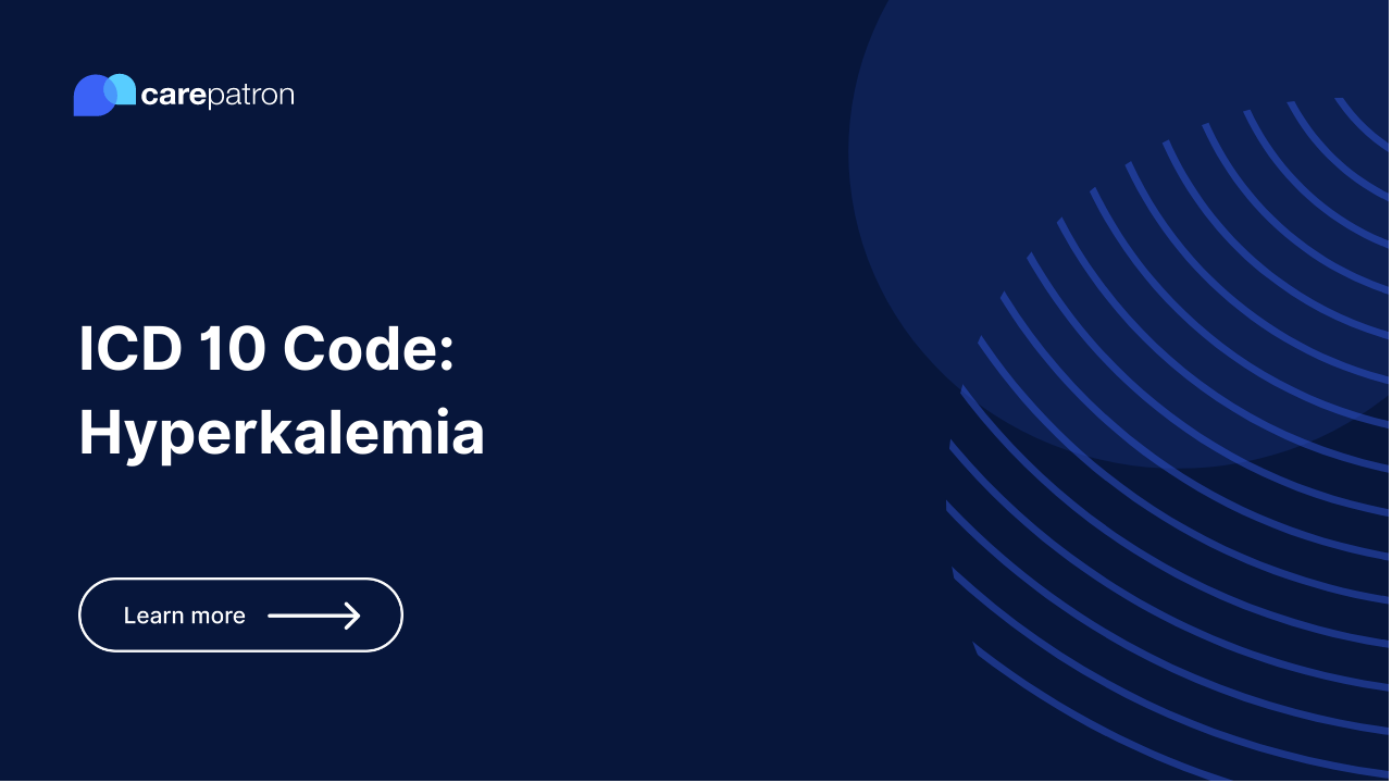 Hyperkalemia ICD-10-CM Codes