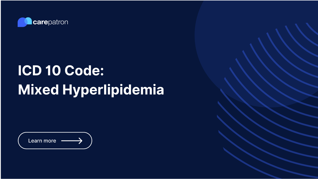 Mixed Hyperlipidemia ICD-10-CM Codes
