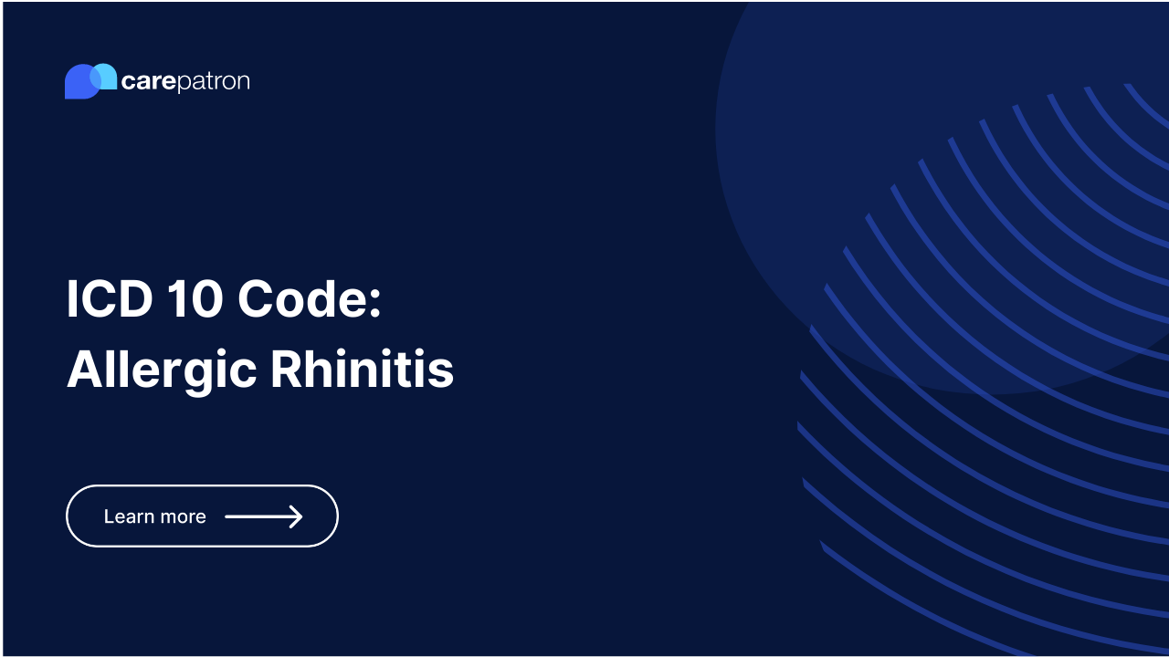 Allergic Rhinitis ICD-10-CM Codes