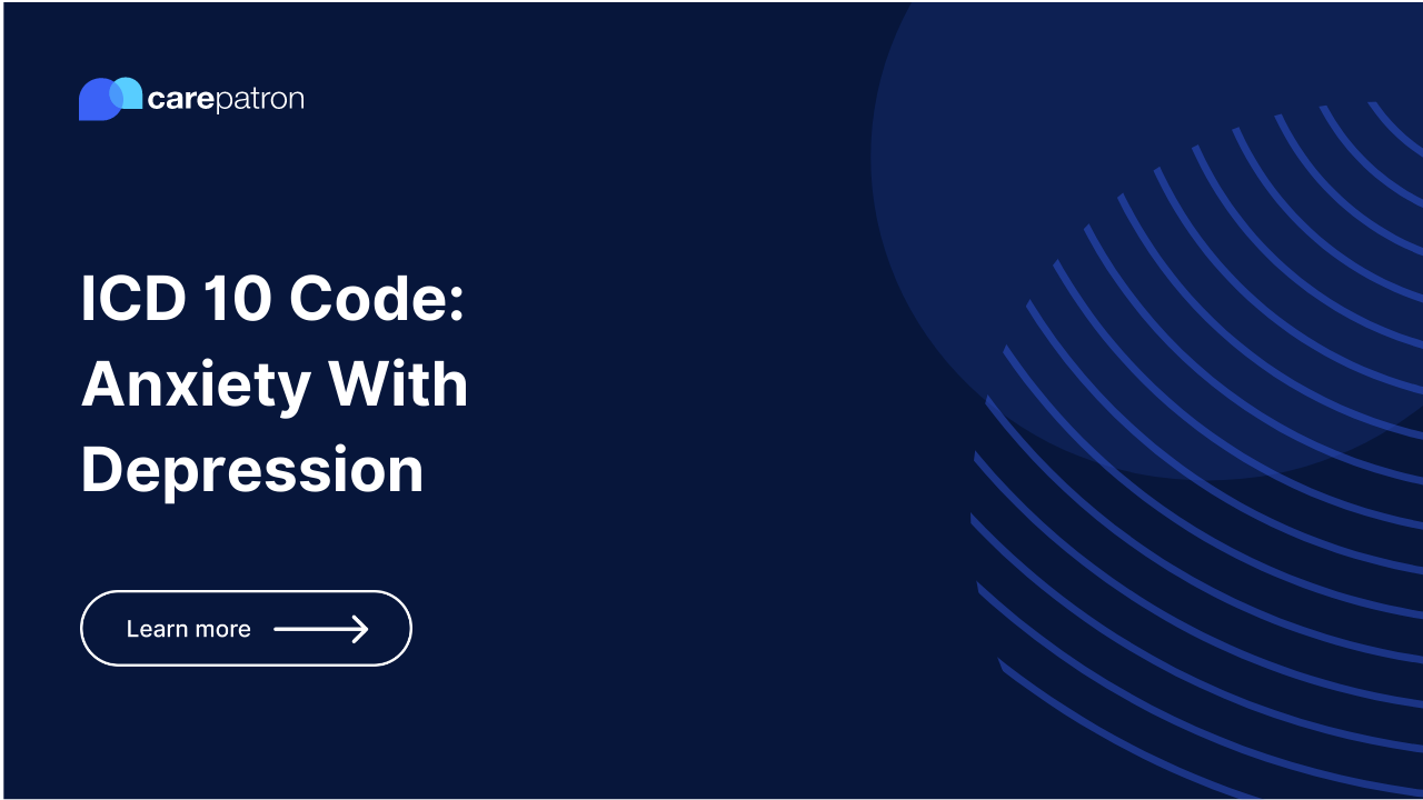 Anxiety With Depression ICD-10-CM Codes
