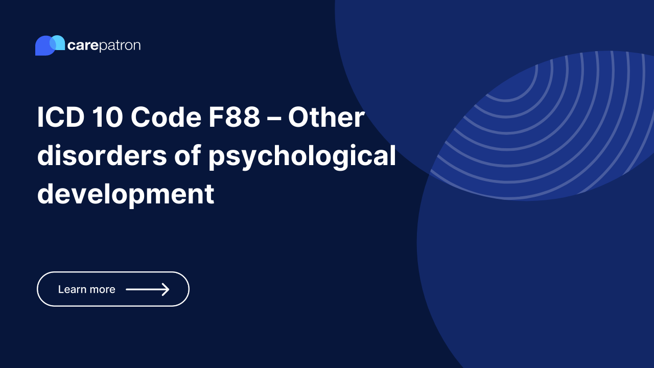 F88 – Other disorders of psychological development