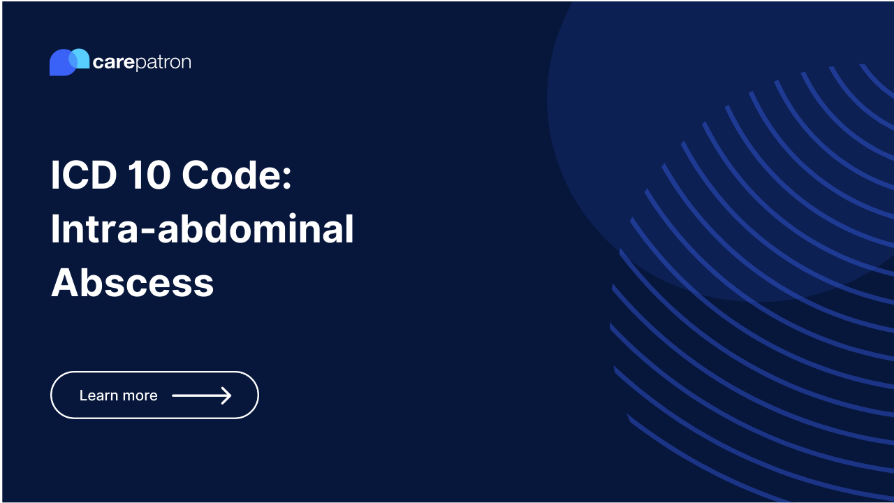 Intra-abdominal Abscess ICD-10-CM Codes