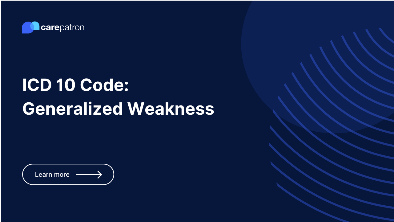 Generalized Weakness ICD-10-CM Codes | 2023