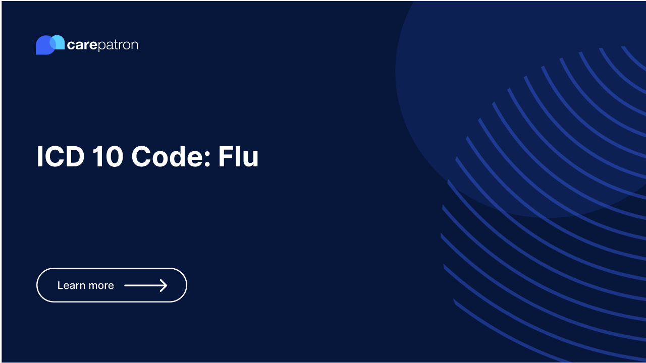 Flu ICD-10-CM Codes