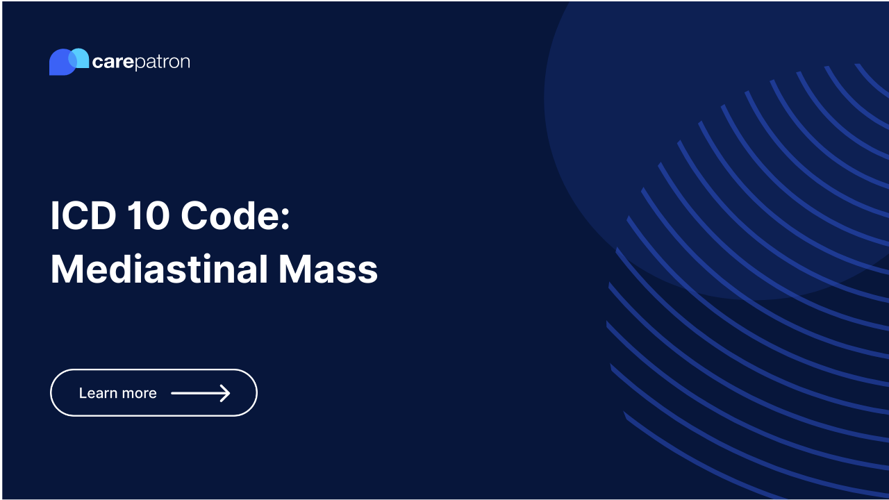 Mediastinal Mass ICD-10-CM Codes