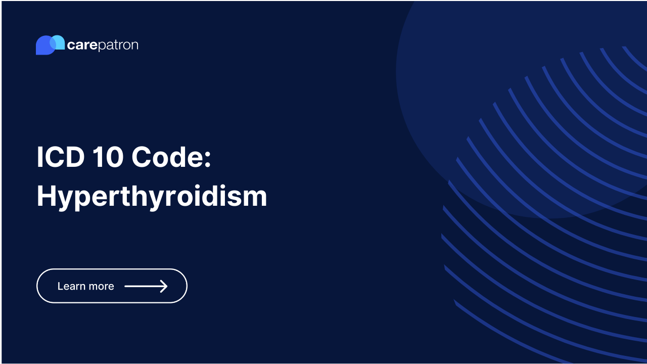 Hyperthyroidism ICD-10-CM Codes
