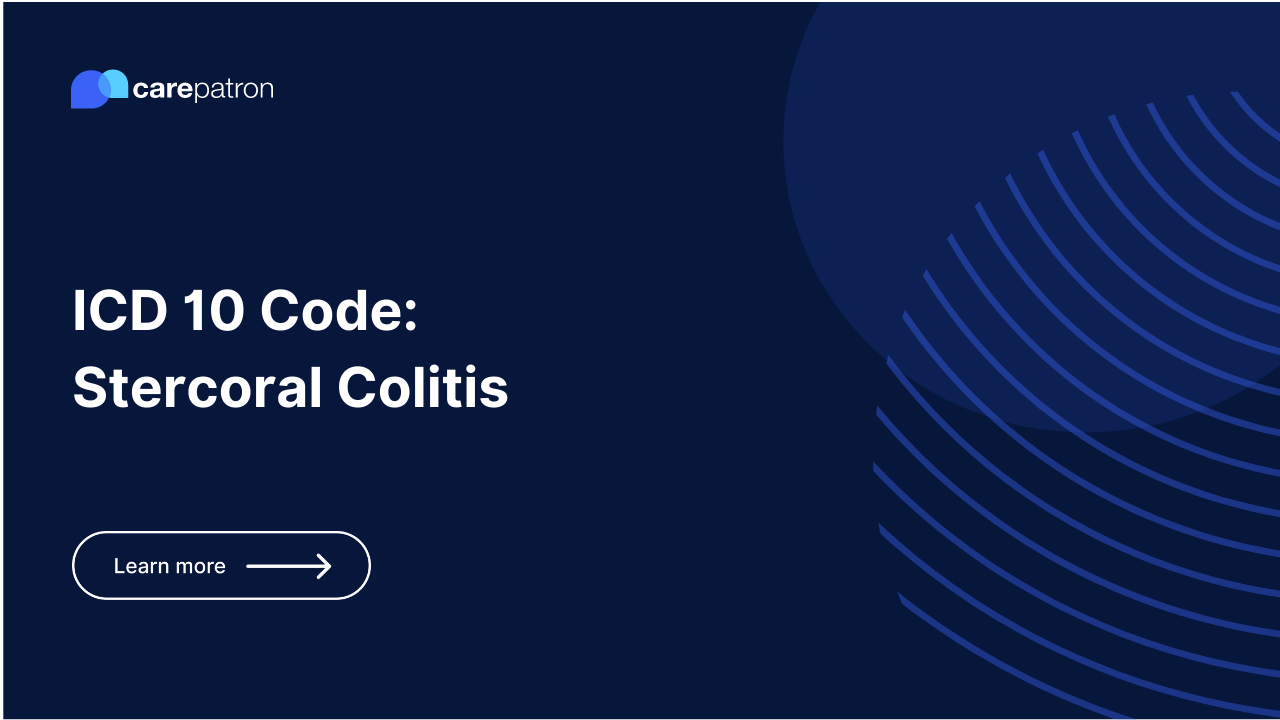 Stercoral Colitis ICD-10-CM Codes