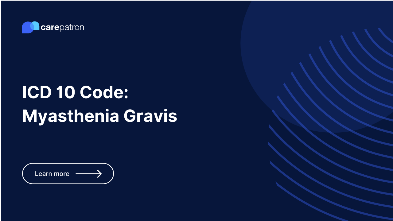 Myasthenia Gravis ICD-10-CM Codes