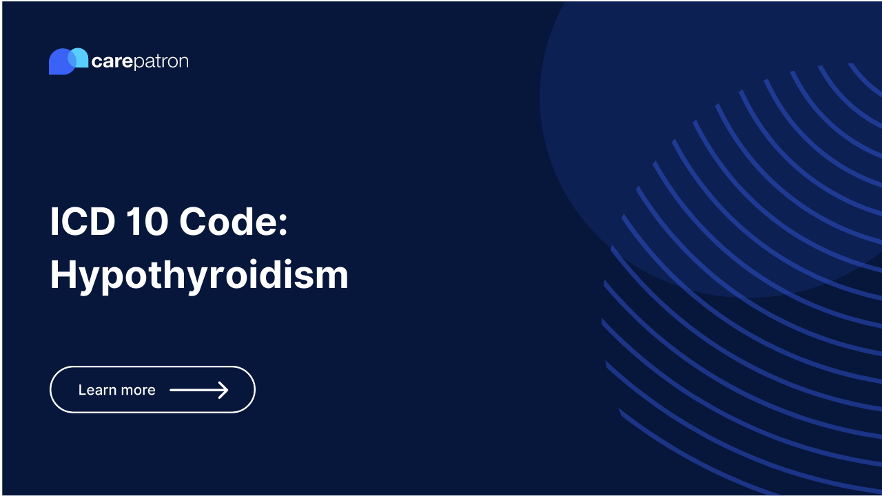 Hypothyroidism ICD-10-CM Codes