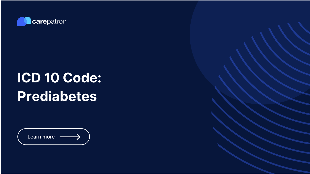 Prediabetes ICD-10-CM Codes