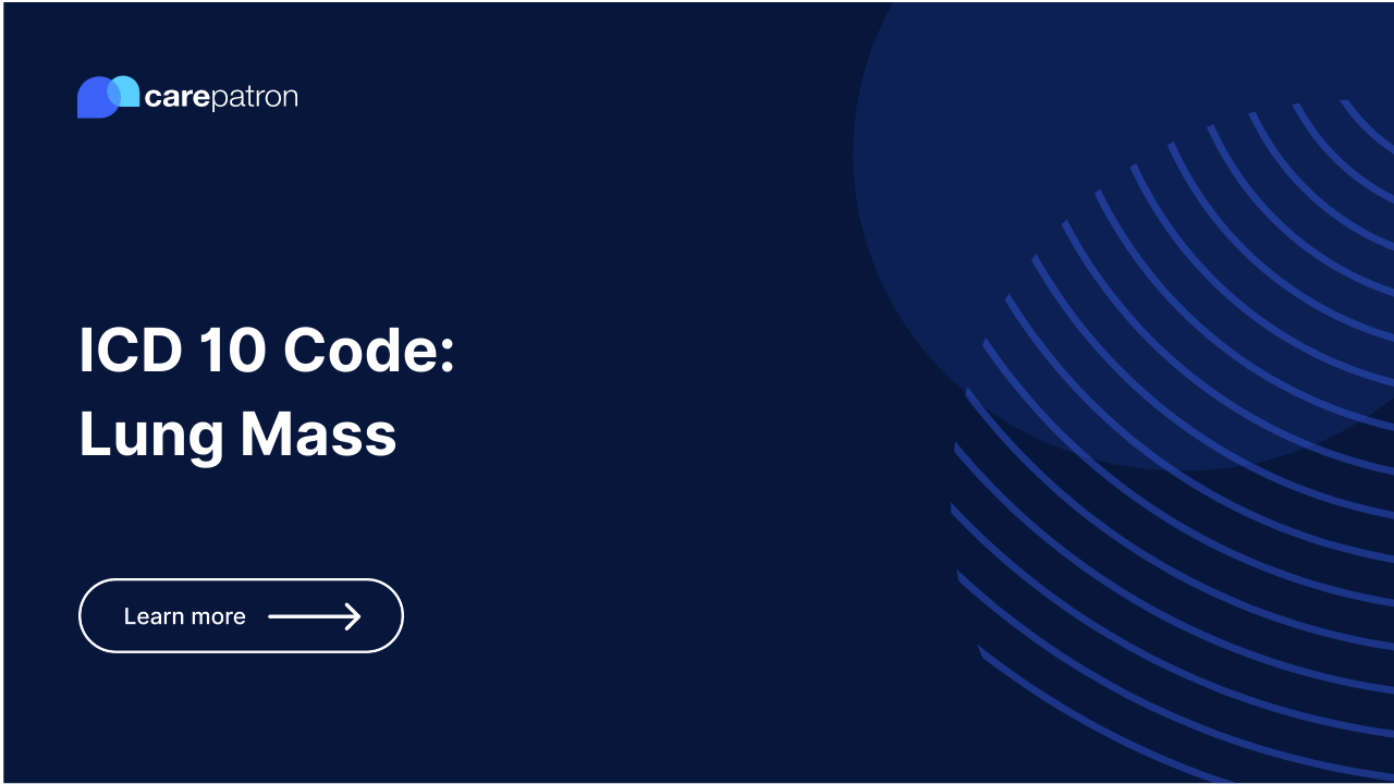 Lung Mass ICD-10-CM Codes