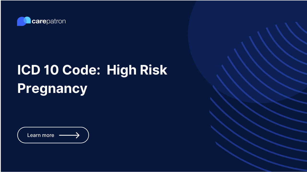 High Risk Pregnancy ICD-10-CM Codes