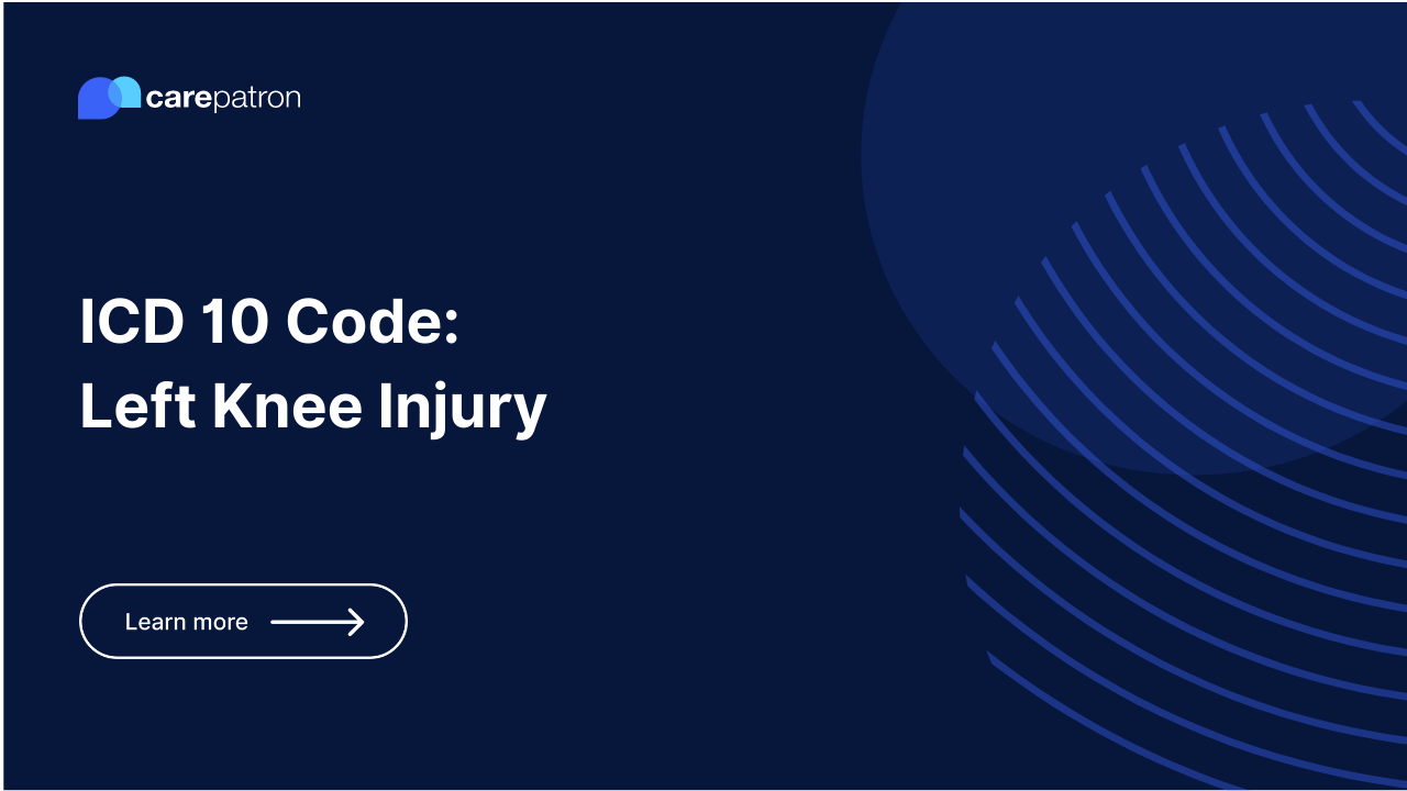 Left Knee Injury ICD-10-CM Codes