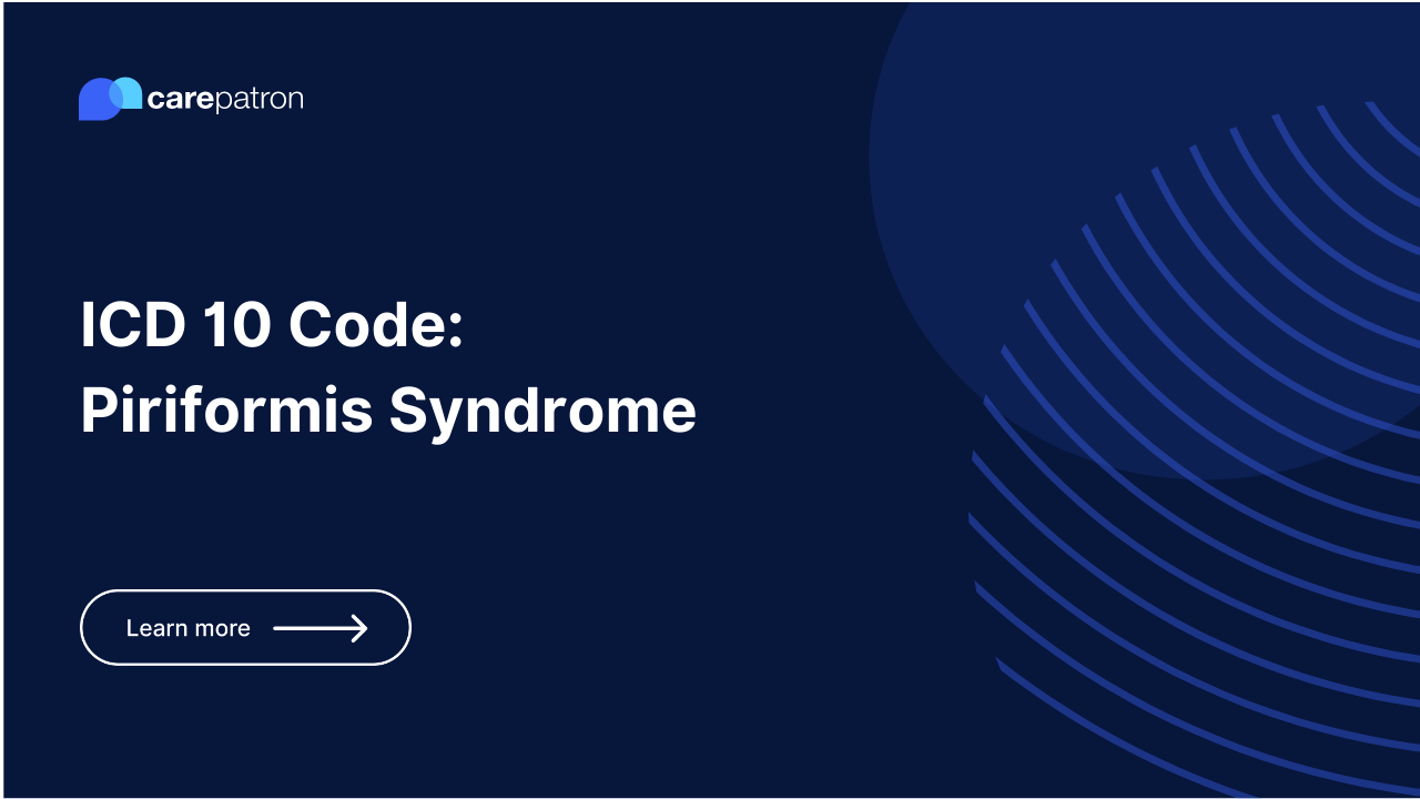 Piriformis Syndrome ICD-10-CM Codes