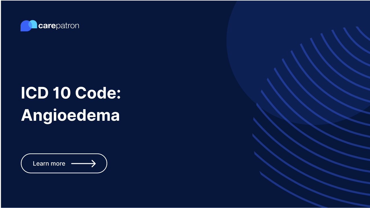 Angioedema ICD-10-CM Codes