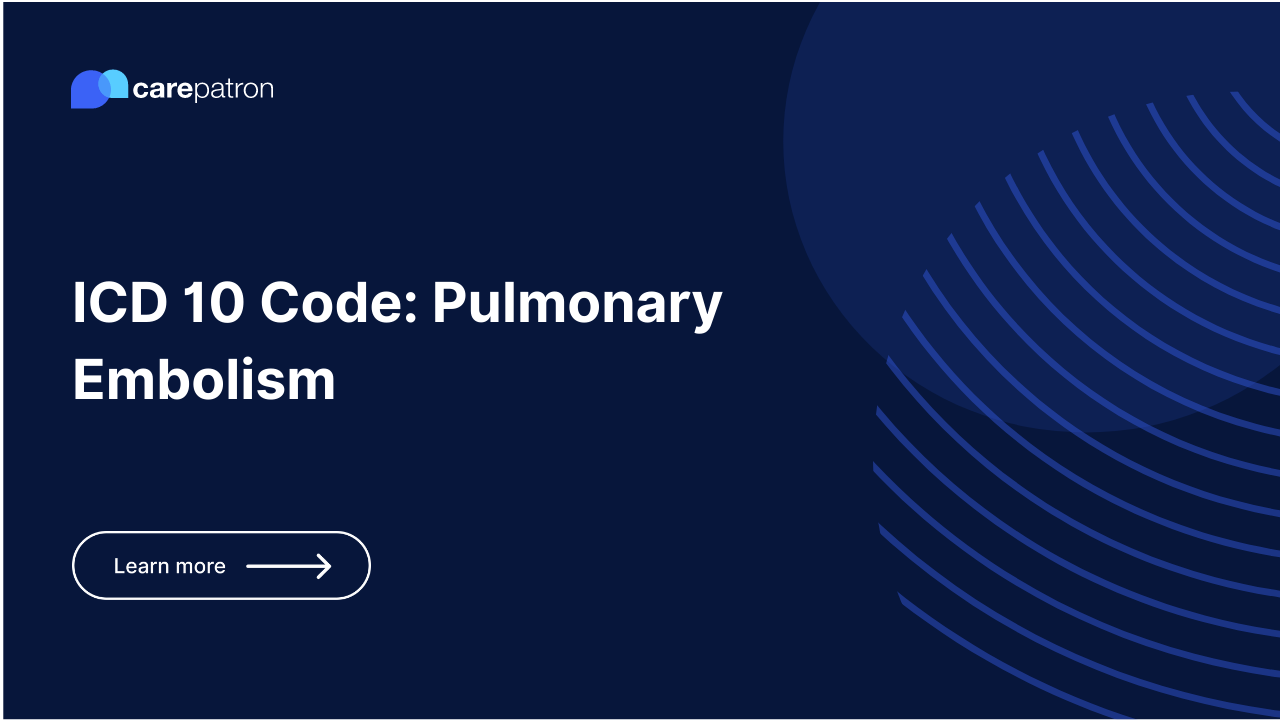 Pulmonary Embolism ICD-10-CM Codes