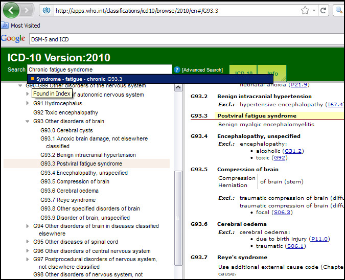 ICD10 Browser