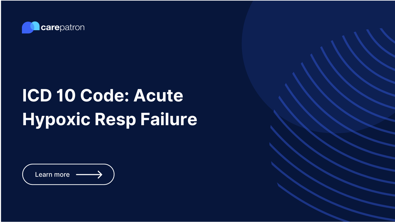 Acute Hypoxic Respiratory Failure ICD-10-CM Codes
