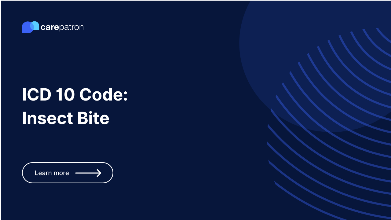 Insect Bite ICD-10-CM Codes