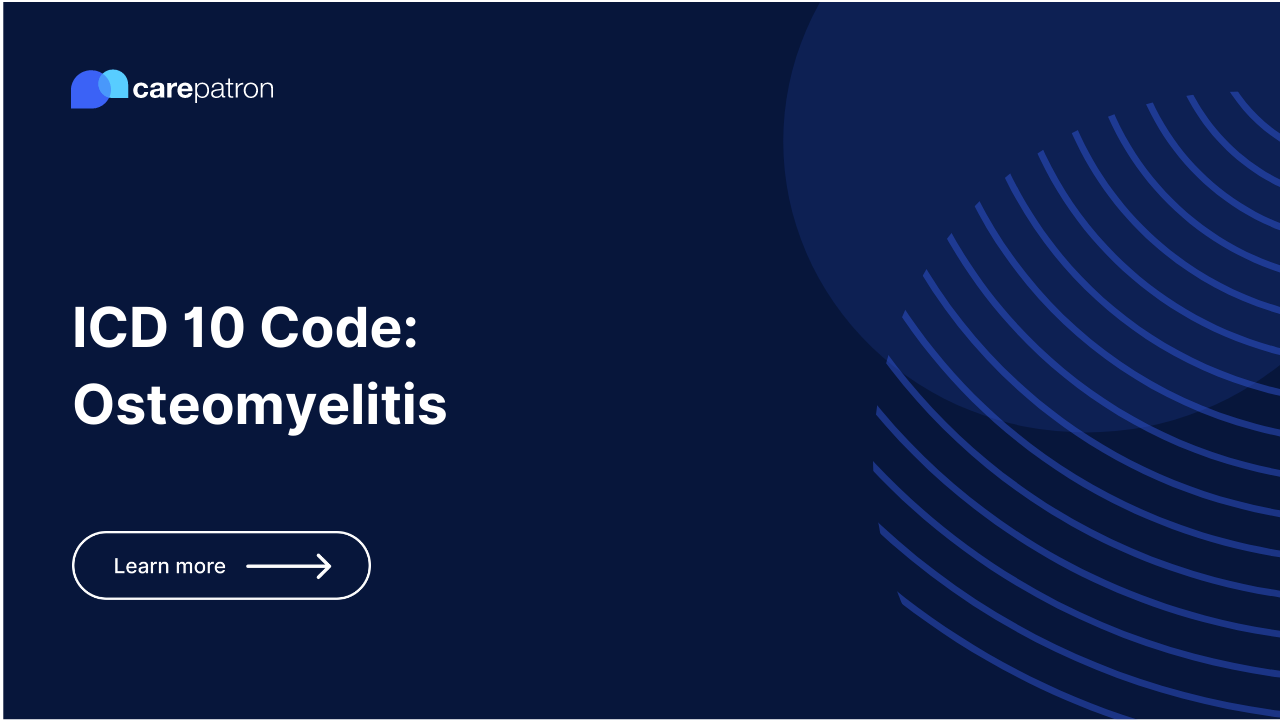 Osteomyelitis ICD-10-CM Codes