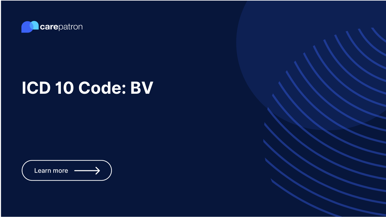 BV ICD-10-CM Codes