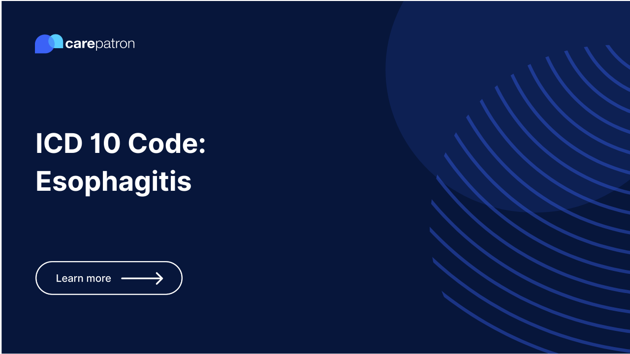 Esophagitis ICD-10-CM Codes