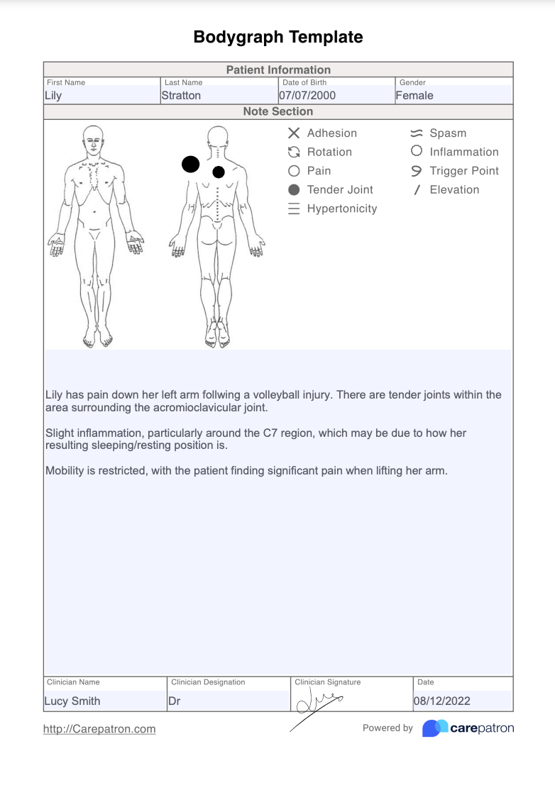 Bodygraph Example (Sample)