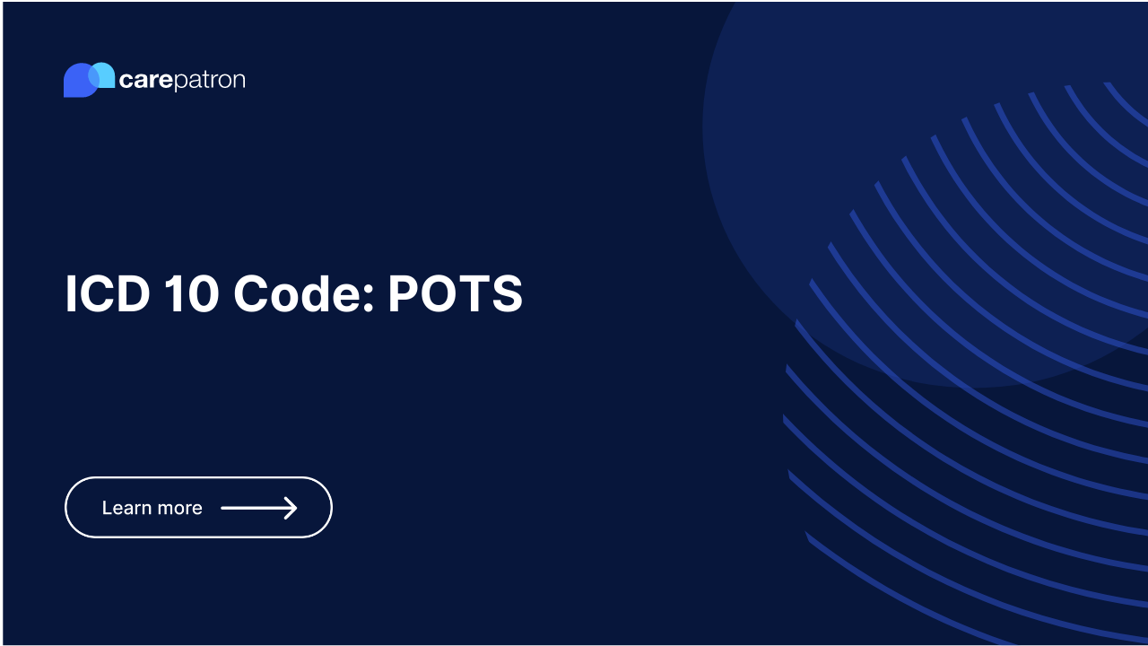 POTS ICD-10-CM Codes