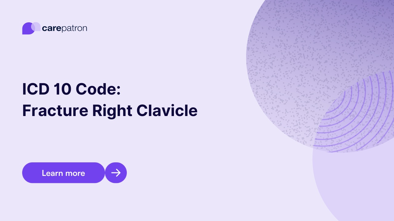 Fracture Right Clavicle ICD-10-CM Codes