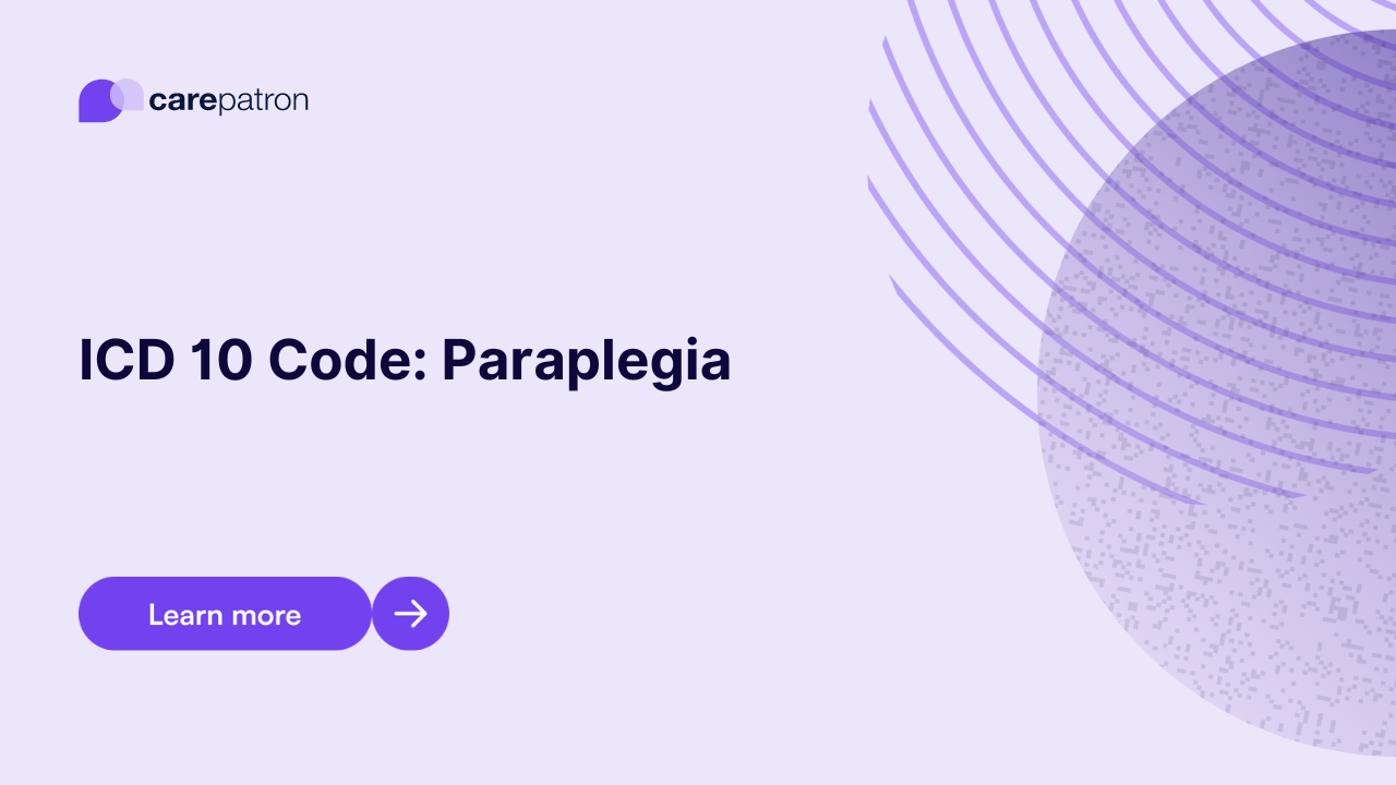 Paraplegia ICD-10-CM Codes