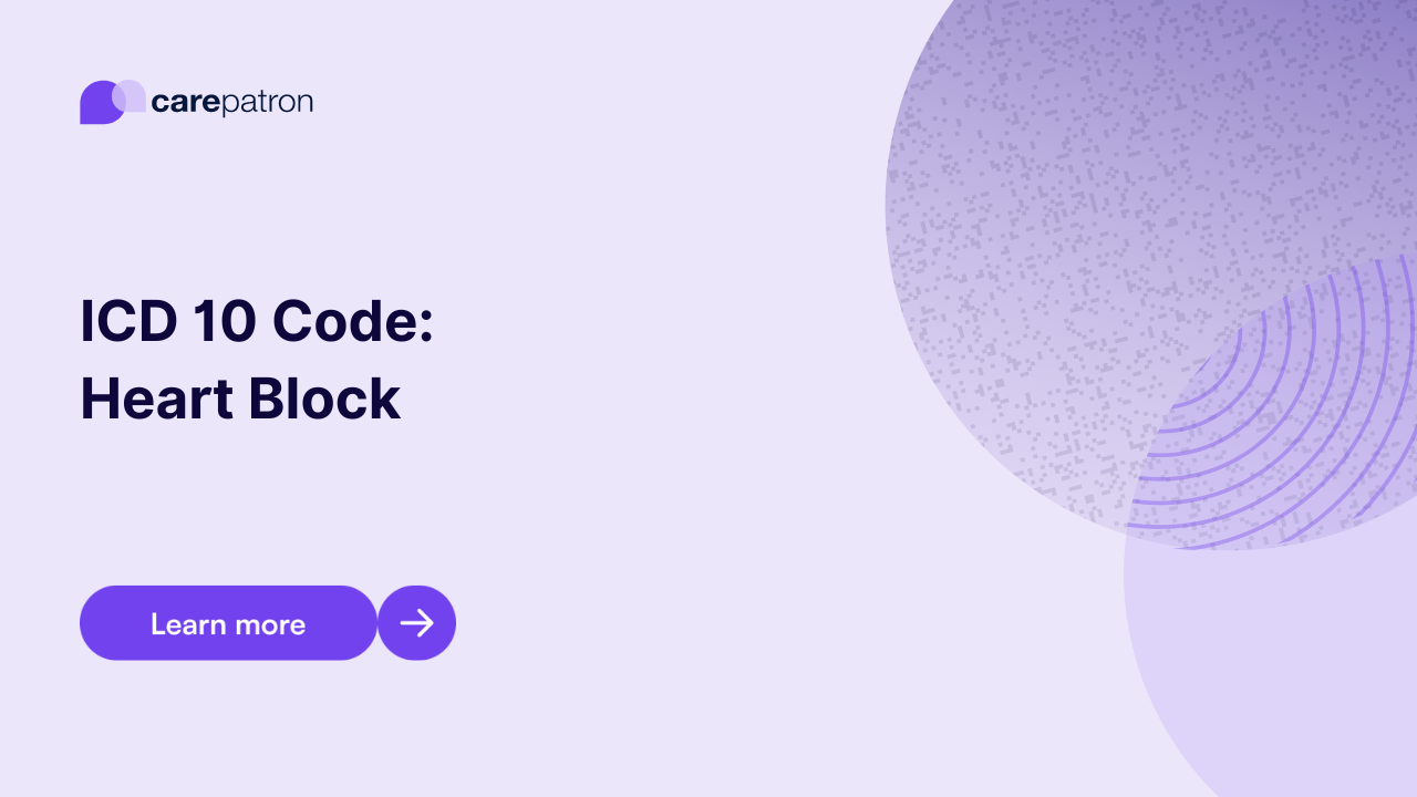 Heart Block ICD-10-CM Codes