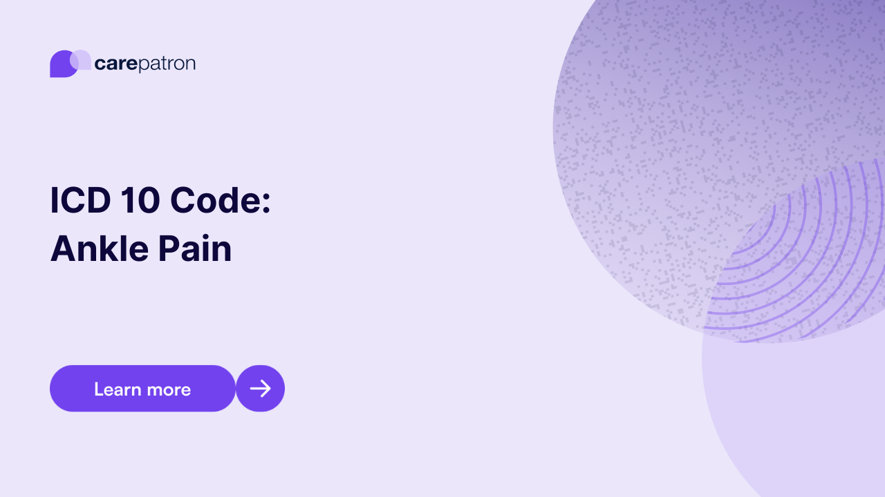 Ankle Pain ICD-10-CM Codes