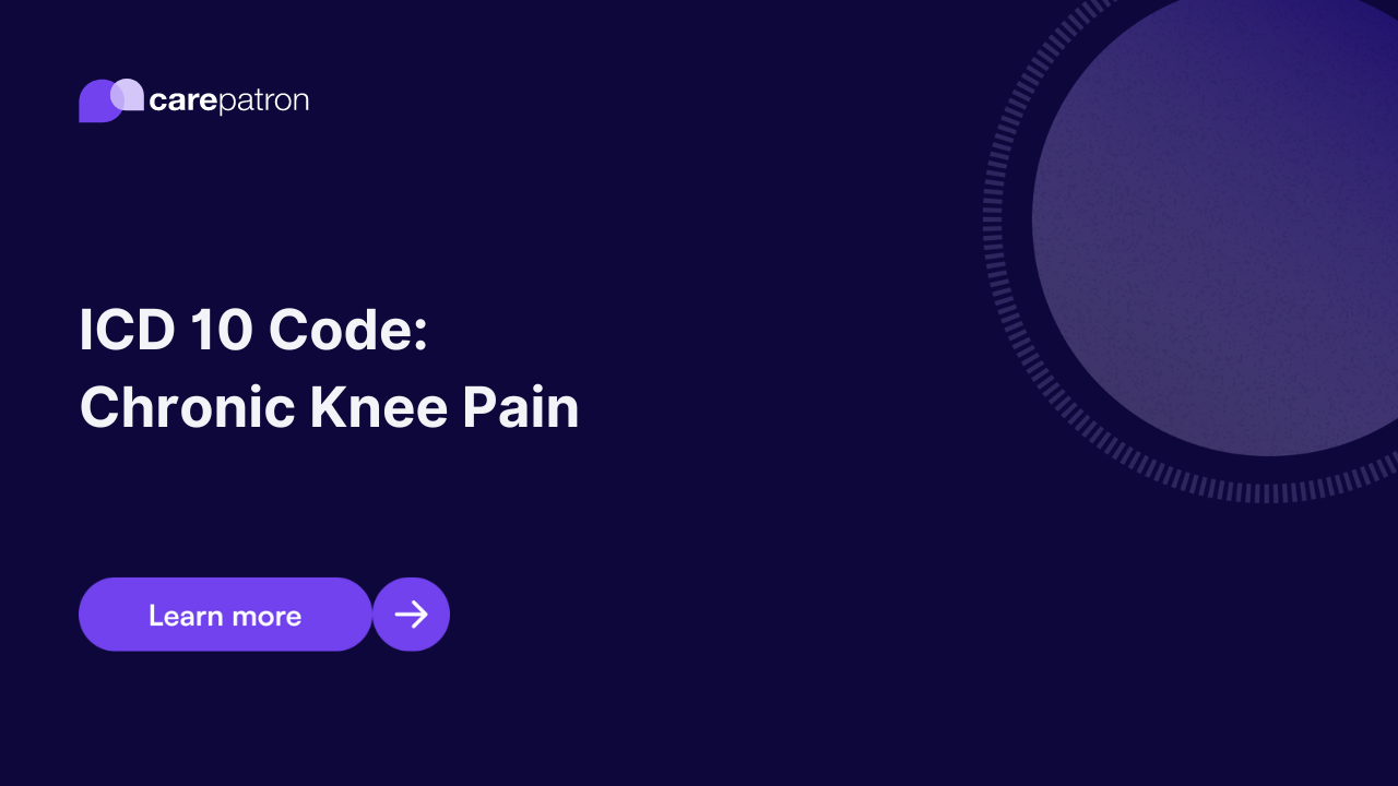 Chronic Knee Pain ICD-10-CM Codes