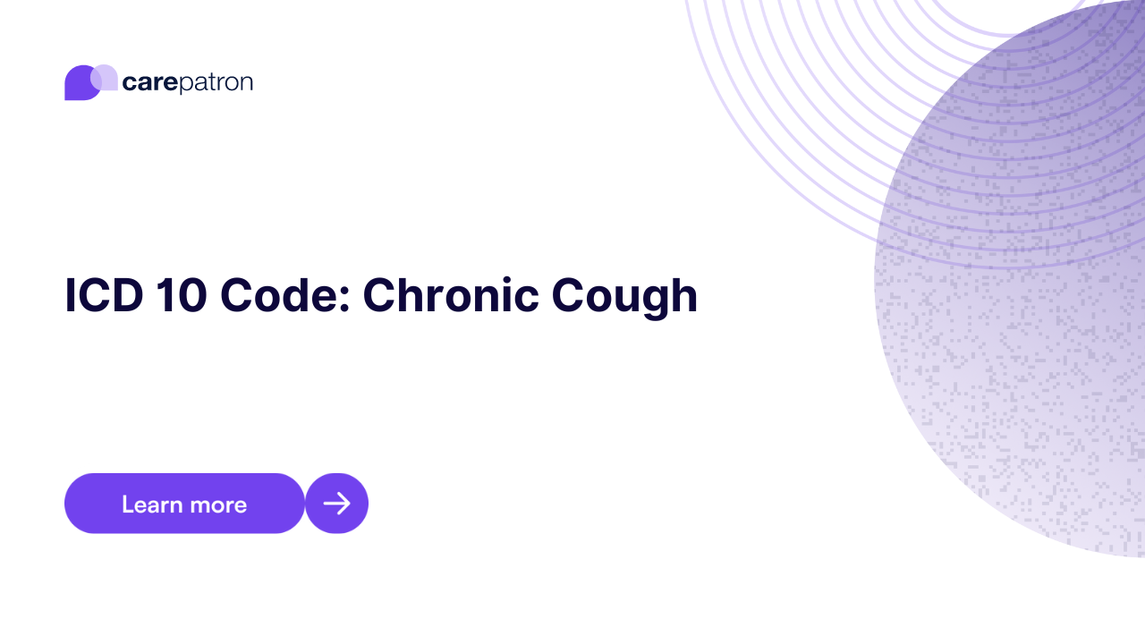 Chronic Cough ICD-10-CM Codes