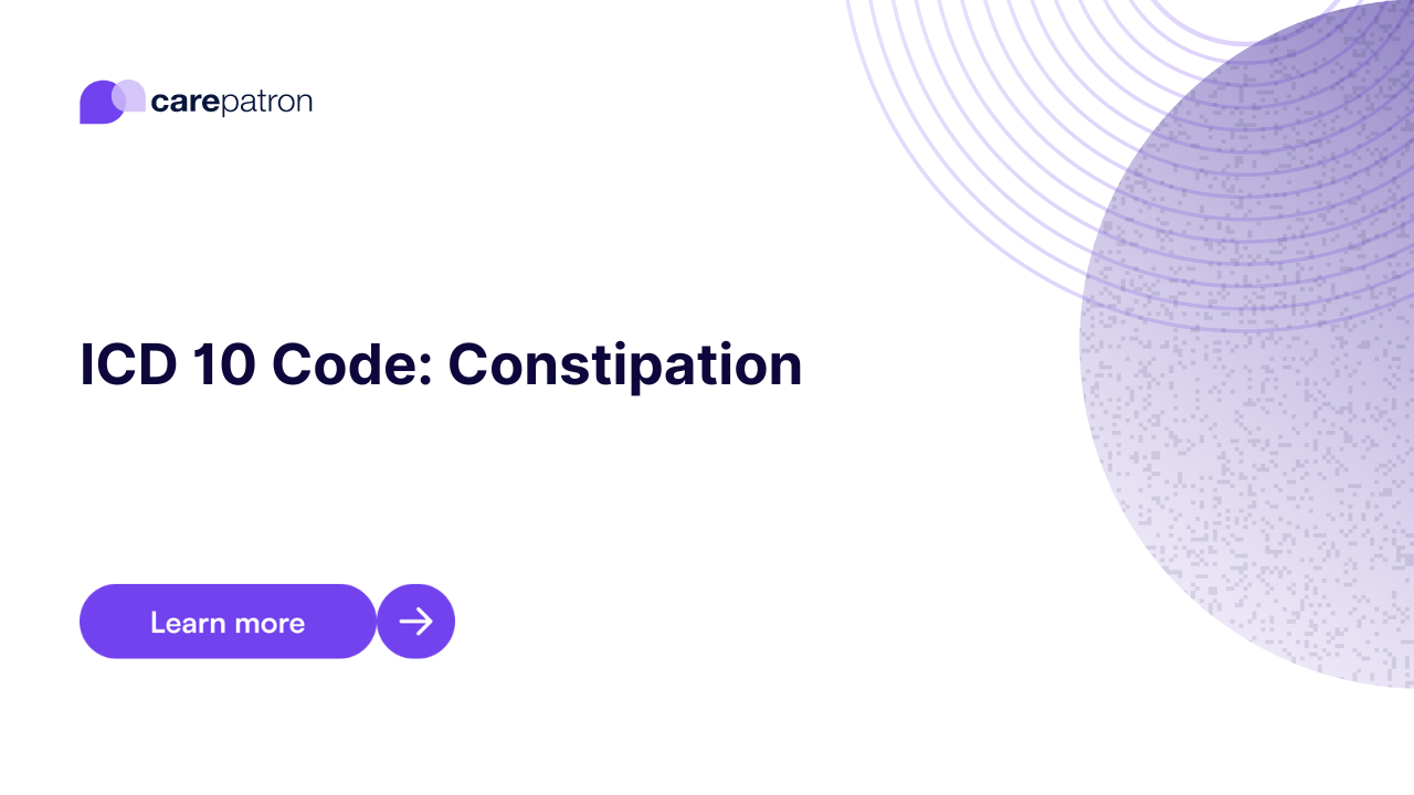 Constipation ICD-10-CM Codes