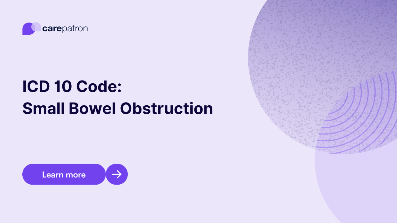 Small Bowel Obstruction ICD-10-CM Codes