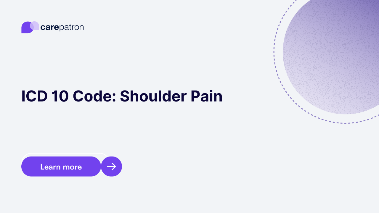 Shoulder Pain ICD-10-CM Codes