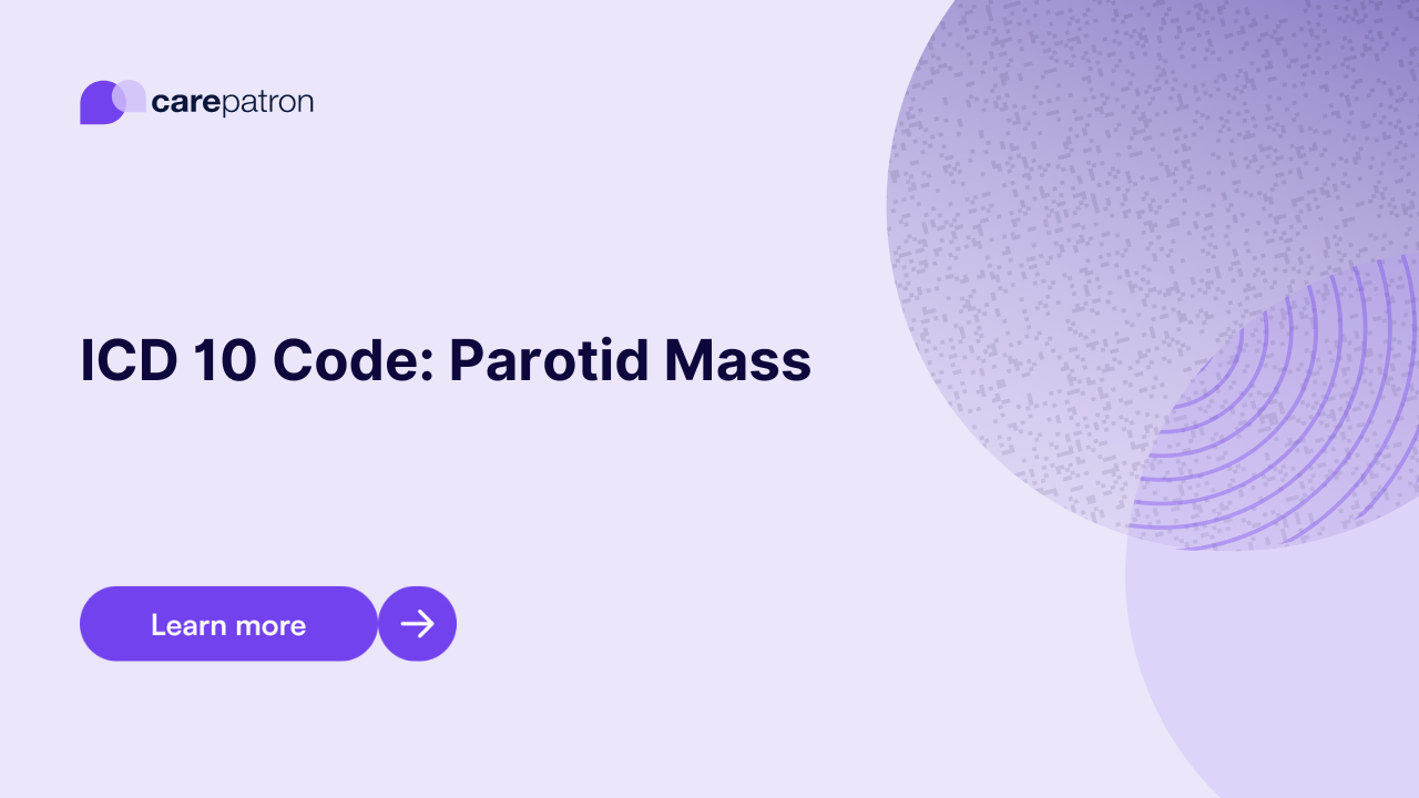 Parotid Mass ICD-10-CM Codes