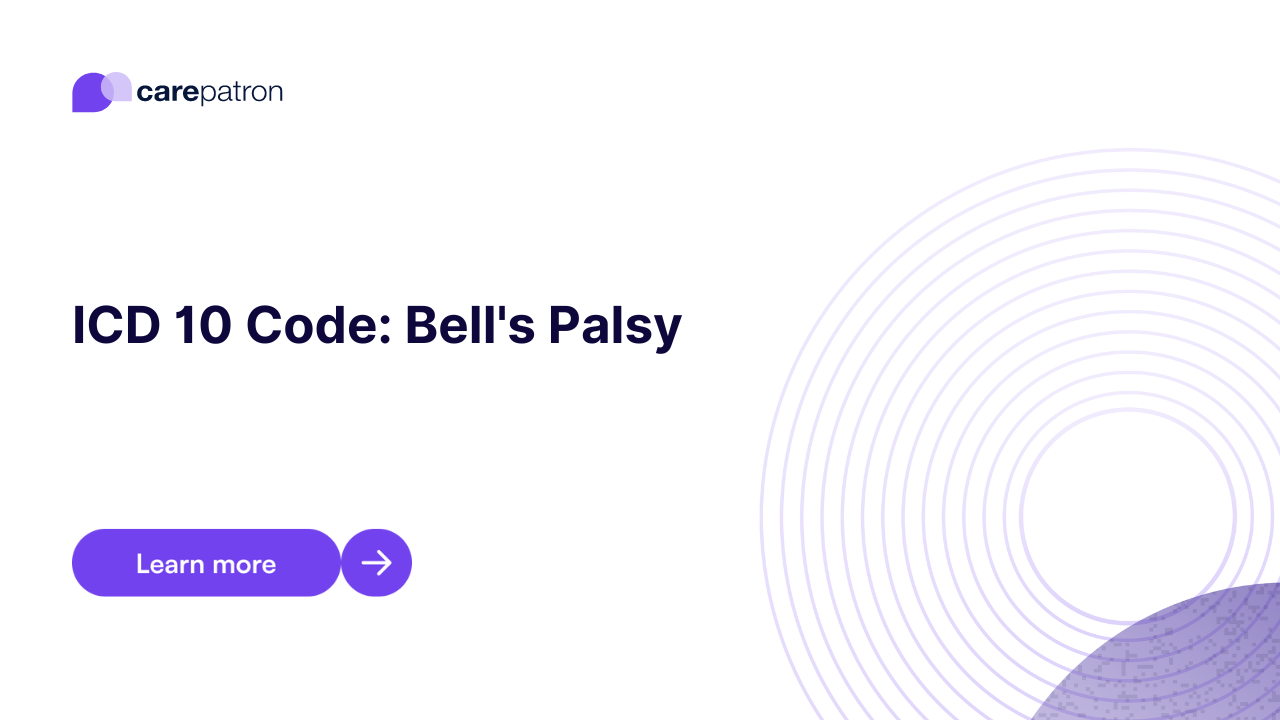 Bell's Palsy ICD-10-CM Codes