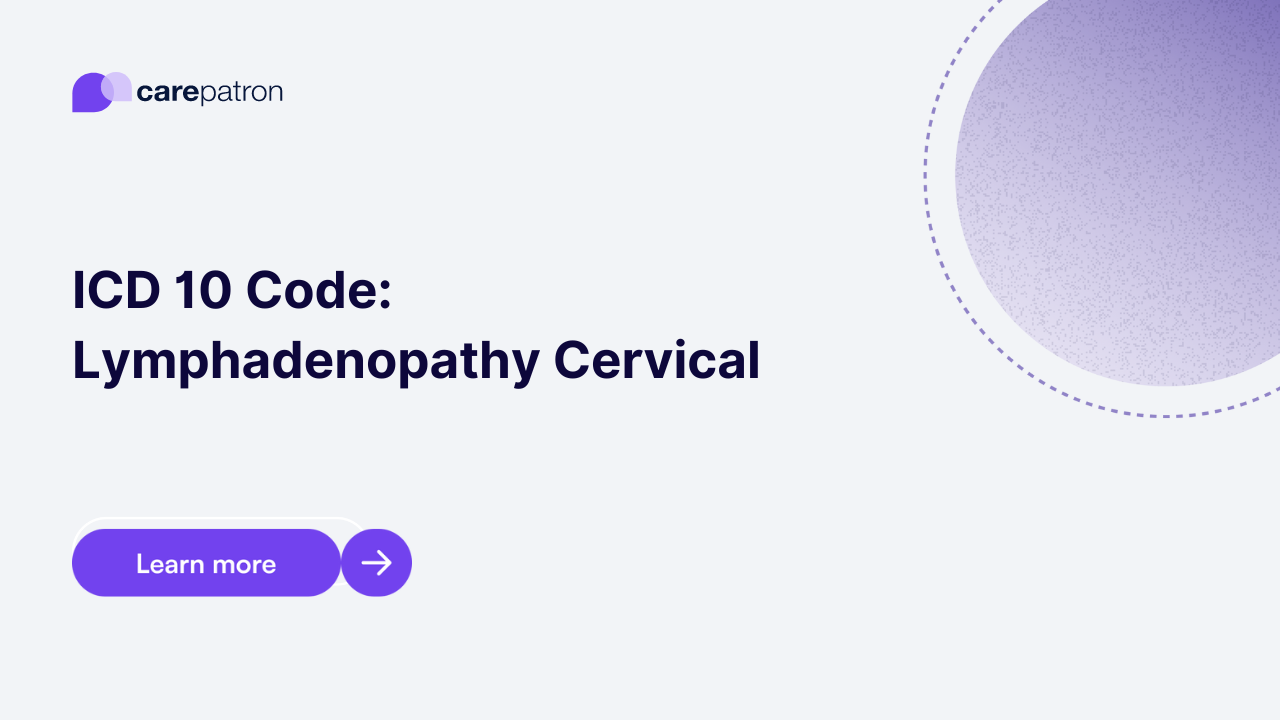 Lymphadenopathy Cervical ICD-10-CM Codes