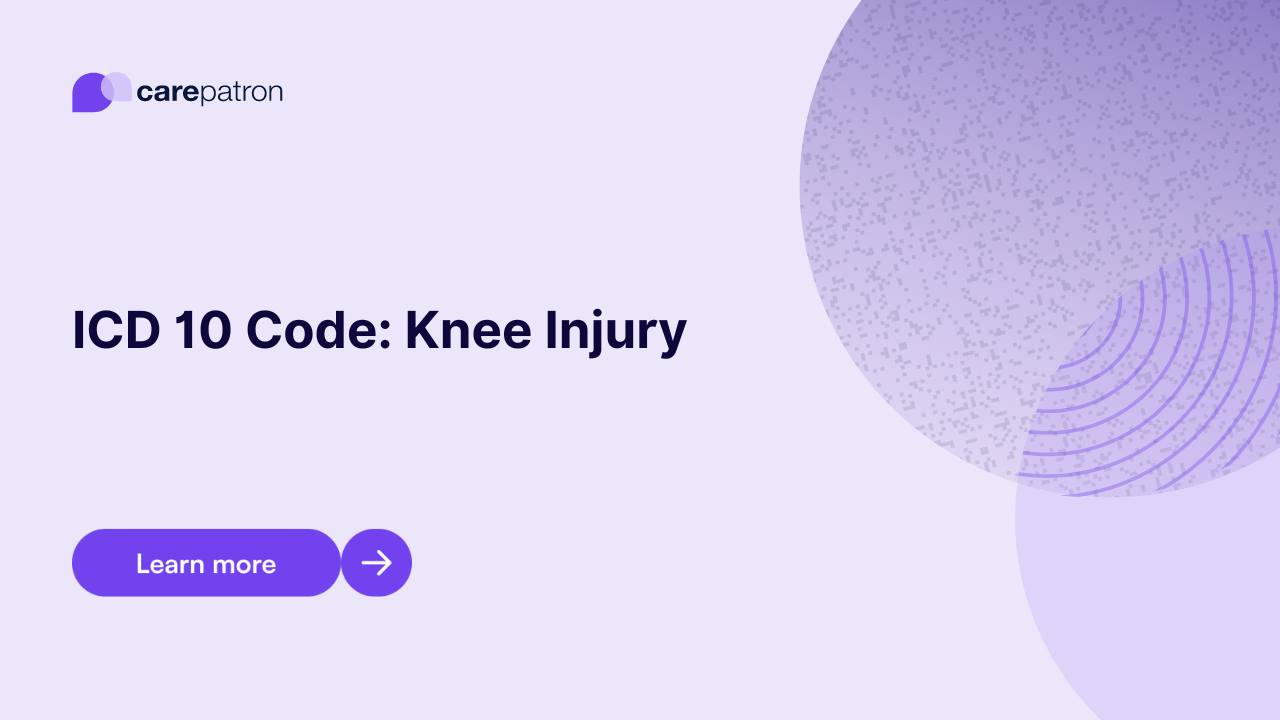 Knee Injury ICD-10-CM Codes