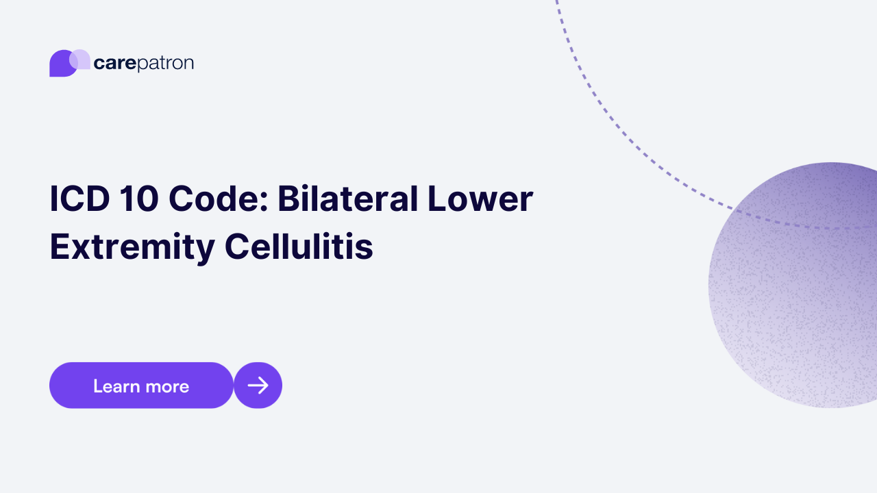 Bilateral Lower Extremity Cellulitis ICD-10-CM Codes
