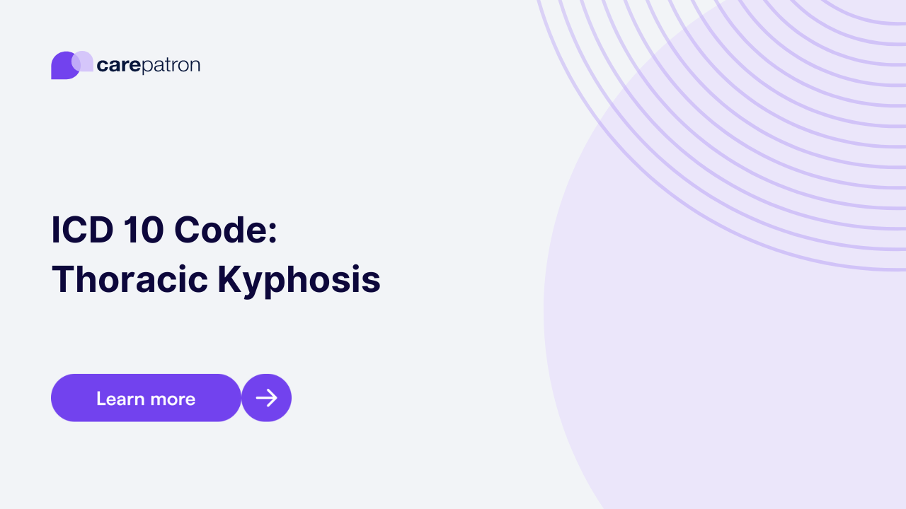 Thoracic Kyphosis ICD-10-CM Codes