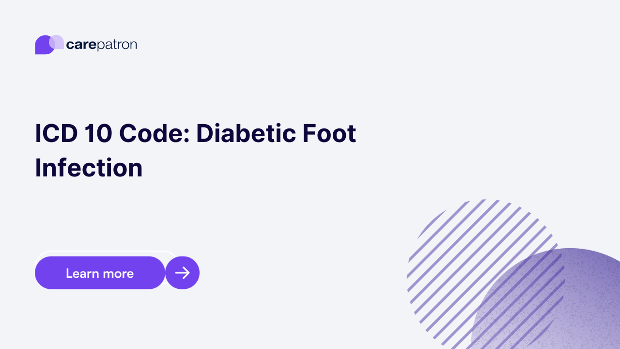 Diabetic Foot Infection ICD-10-CM Codes