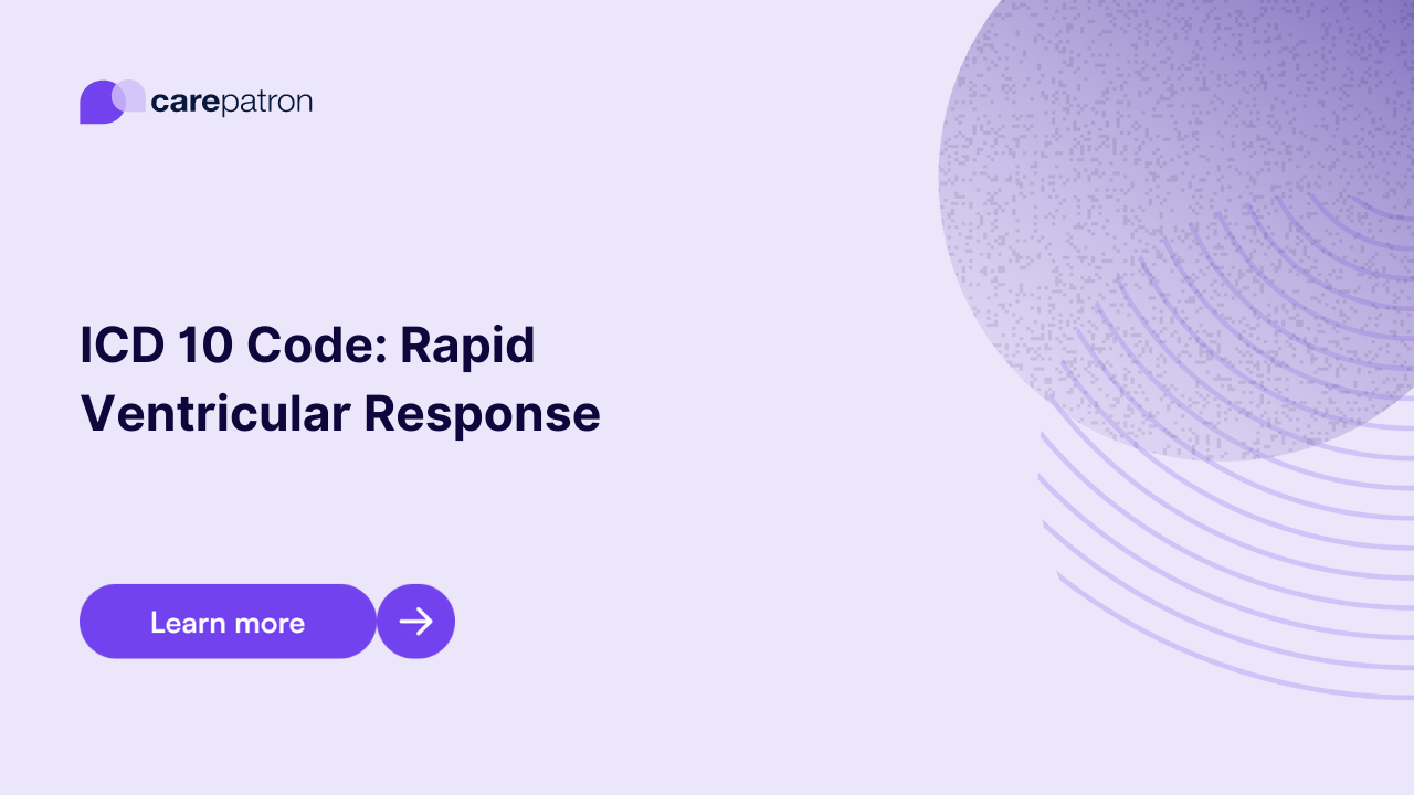 Rapid Ventricular Response ICD-10-CM Codes