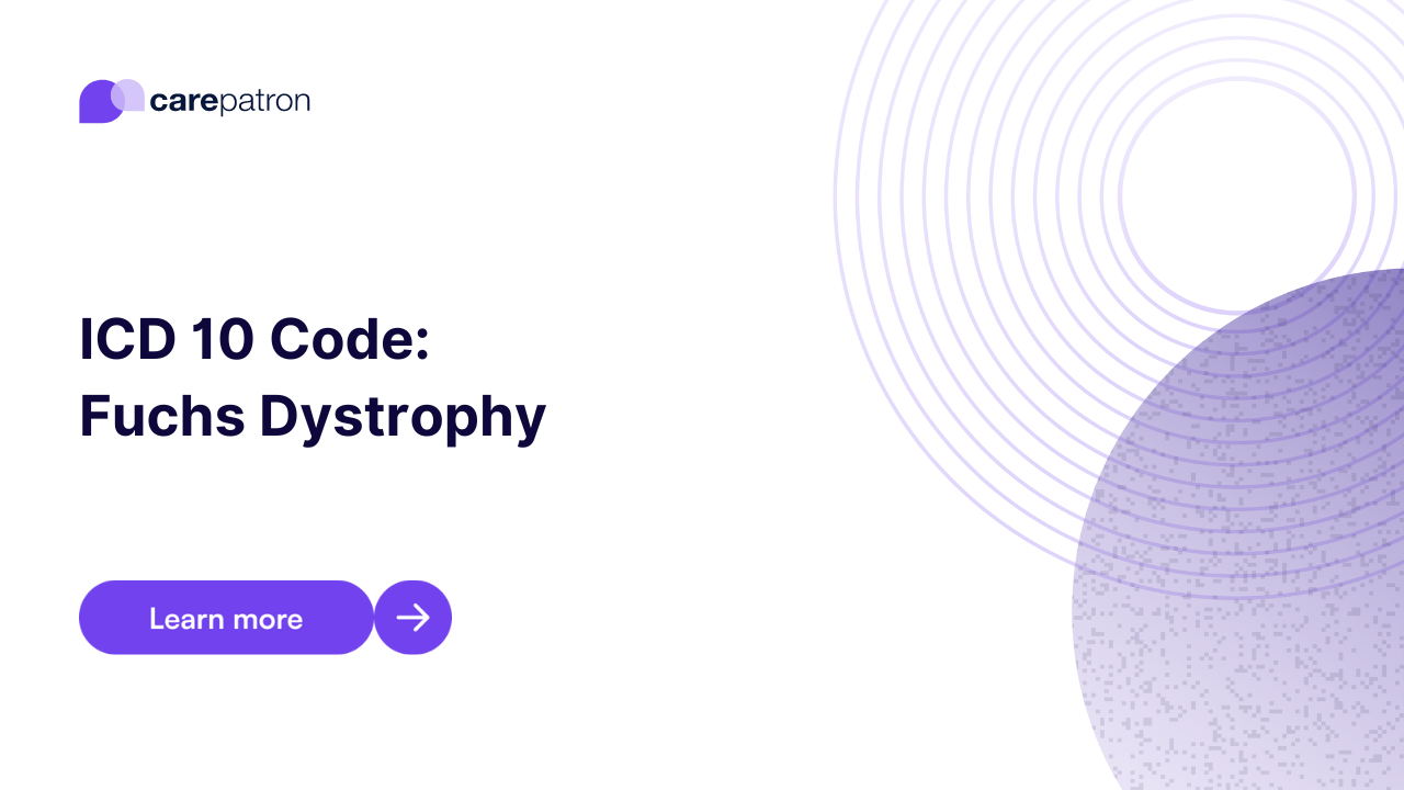 Fuchs Dystrophy ICD-10-CM Codes